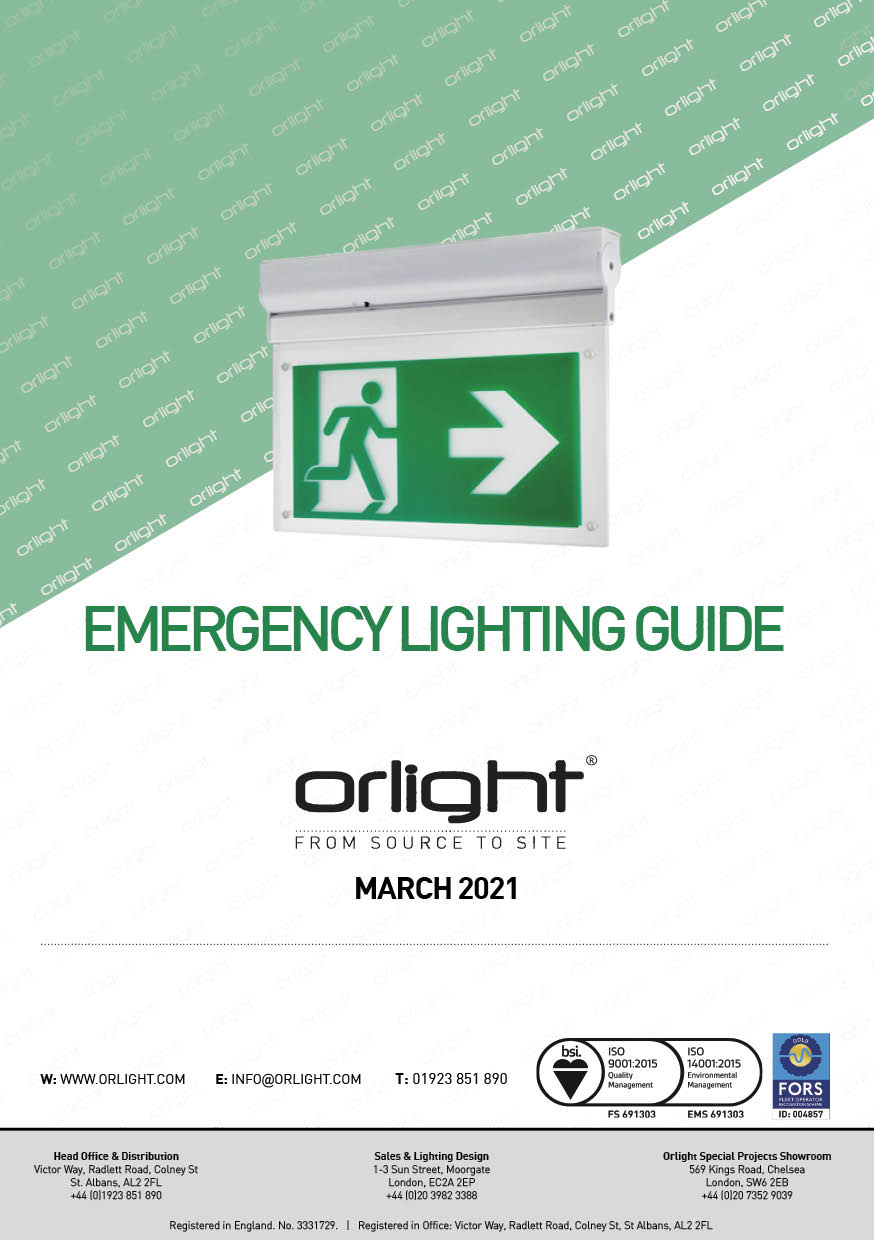 title page of Orlight's Emergency Lighting Guide